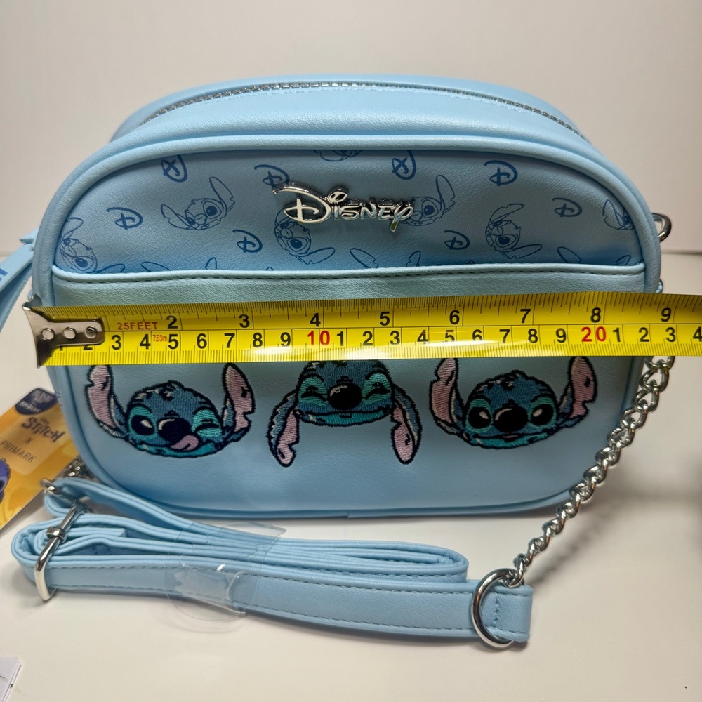 NWT. Primark Disney’s Stitch Camera crossbody Bags Light blue camera bag - Picture 9 of 12